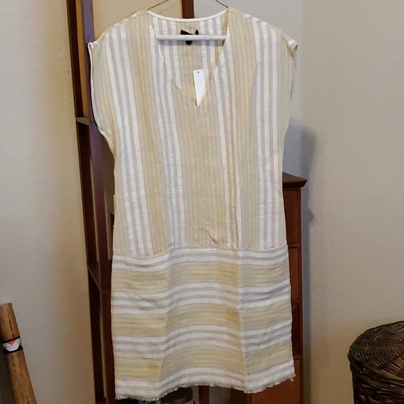 drew linen dress Drew Midi Dress